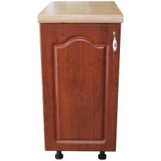 Corp inferior cu 1 Usa Stanga Zebra, Wenge/MDF Cedru Mustata, blat Artar 40 x 85 x 60